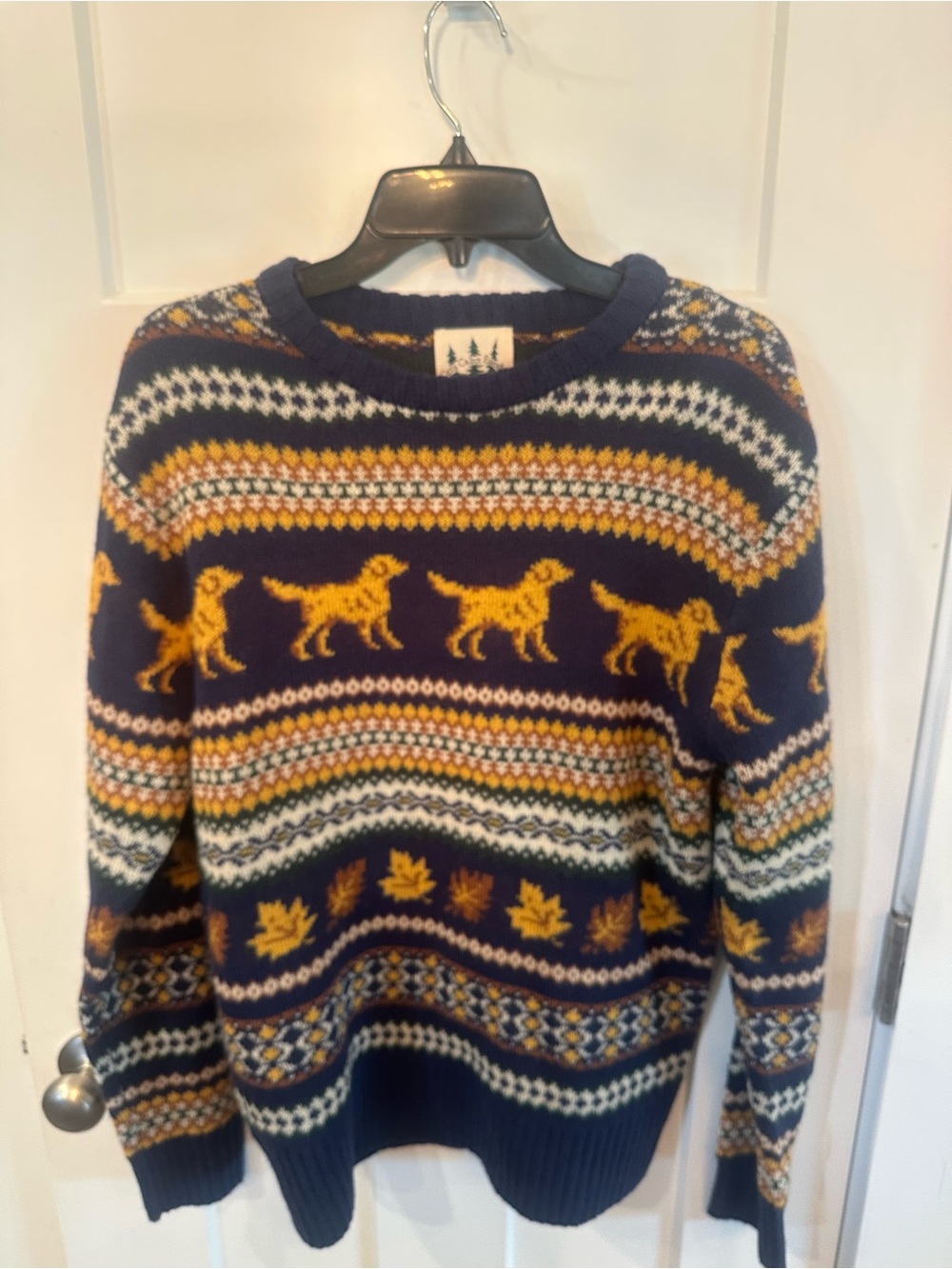 Kiel James Patrick Autumn Retriever Sweater Size Small
